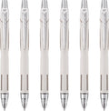 Uni-Ball Jetstream RT Ballpoint Pen, Fine Point, Linen Barrel, 6 Pens by uni-ball