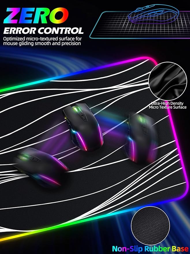 XXL Mouse Pad with Phone Holder - Image 5