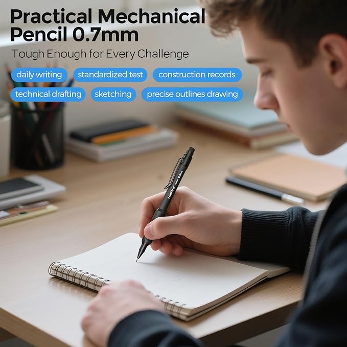 Nicpro 0.7 mm Mechanical Pencil Set - Image 5