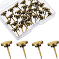 Shimeyao 30 Pcs Vintage Push Pins, Large Metal Thumb Tacks by Shimeyao