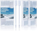 Lumkew 60Pcs Crevice Cleaning Tools, Disposable Toilet Brush by Lumkew