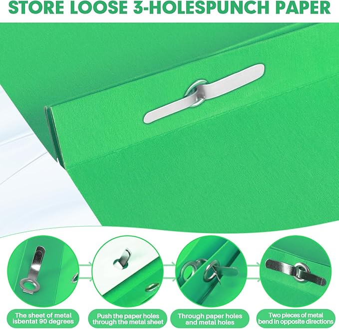 Two Pocket Folders, RAZCC 50 Pack Two Pocket Folders - Image 4