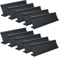 10 Pack 2" x 8" Aluminum Desk Name Plate Holder, Office Name Plate Holder by Unknown