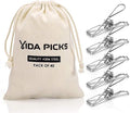 40 Pack Wire Clothes Pins Heavy Duty Outdoor, Stainless Steel ClothesPins by Vida+Picks