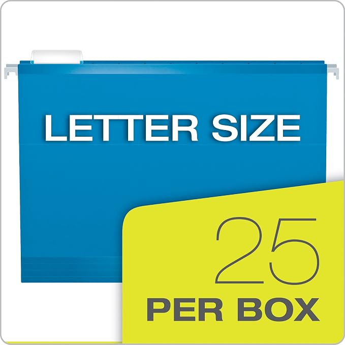 Pendaflex 04152X2 BLU Extra Capacity Reinforced Hanging Folders - Image 6