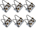 2.2 inch Binder Clip with Soft Silicone Pad Alloy Steel Bulldog Foldback Clips by Unknown
