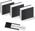 Realth C Channel Magnetic Label Holders 30 Pack 0.78" x 2" | Magnetic Signs by Realth