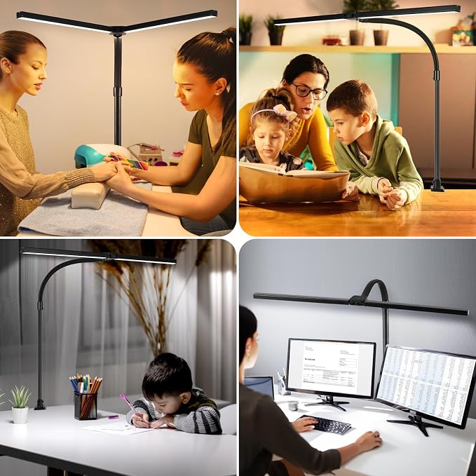LED Desk Lamp for Office Dorm Home - Image 6