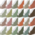 Colarr 24 Pcs Cardboard Magazine Holders 12 Colors Magazine Storage Box by Colarr