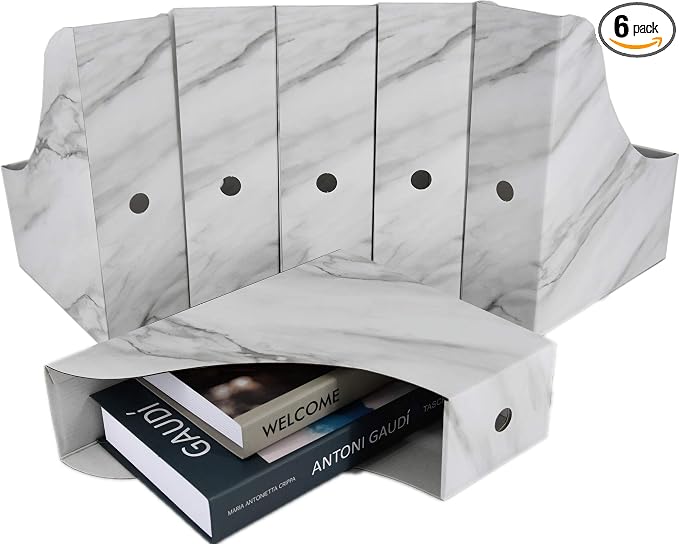 HUAPRINT Magazine Holder Cardboard Magazine File Holder-Folder Holder, Magazine by HUAPRINT