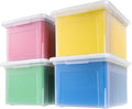 IRIS USA File Box, Plastic File Organizer by IRISUSA