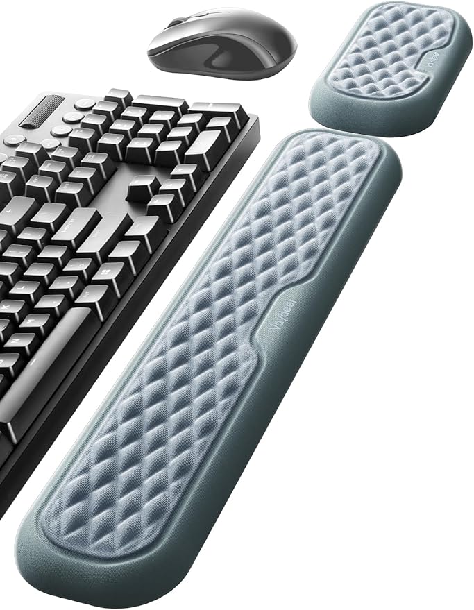 Vaydeer Wrist Rest for Keyboard and Mouse, Computer Ergonomic Wrist Support Pad by Vaydeer