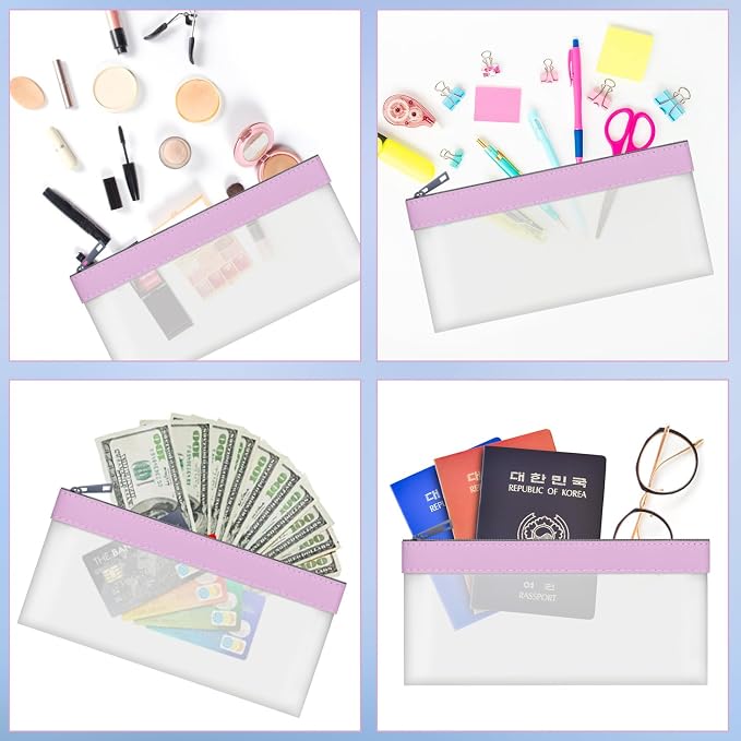 4 pcs Money Bag Clear Money Envelopes - Image 6
