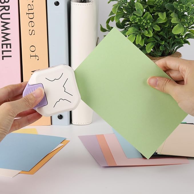 2PCS Paper Corner Rounder, Corner Punch 3 in 1 Corner Cutter - Image 4
