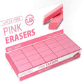 Pink Erasers, Latex Free Pink Pearl Erasers by UltimateStationery
