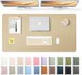 YSAGi Leather Desk Pad Protector, Office Desk Mat, Large Mouse Pad, Non-Slip PU by YSAGi