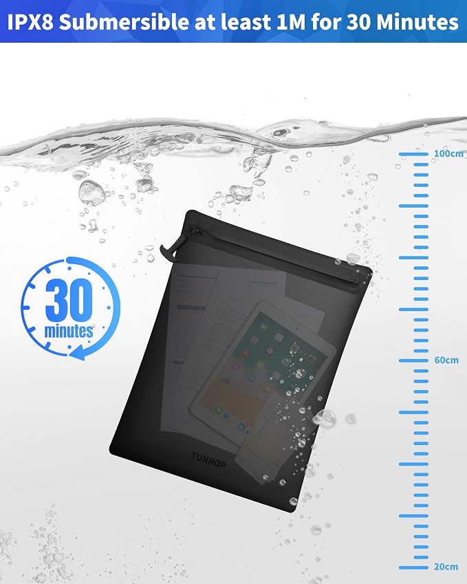 IPX8 Waterproof Document Bag: Submersible 1M / 30 Min - Image 2