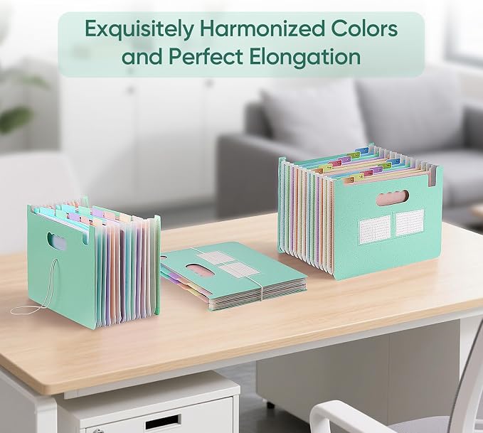 Agoer Accordion File Organizer - Image 4