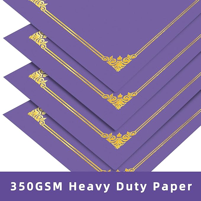 HAUTOCO 30 Packs Certificate Holders, Document Award Covers Certificate Folders - Image 4