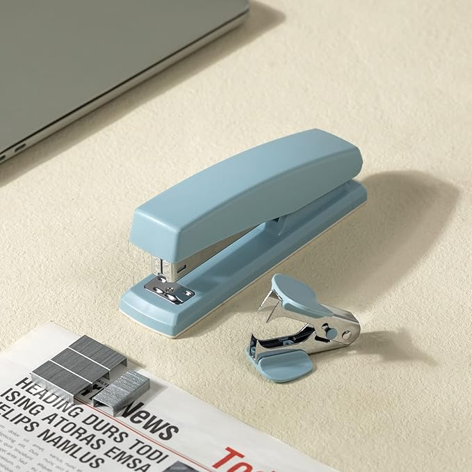 Deli Stapler, Desktop Staplers, 25 Sheet Capacity, Includes 1000 Staples and - Image 6