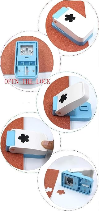 1 inch Square Punch Craft Lever Punch Handmade Paper Punch - Image 5