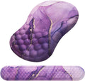 Mouse Pad Wrist Support, Laokiiy 2 in1 Keyboard Wrist Rest+ Ergonomic Mouse Pad by Laokiiy
