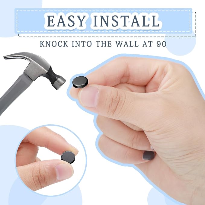 30 Pieces Push Pins, Metal Thumb Tacks - Image 3