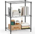 M MZG 450 lbs Steel Storage Shelving 3-Tier Utility Shelving Unit Steel by MEIGAOPLASTICANDMETALHKCOLIMITED