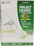 C-Line Project Folders, 8-1/2 x 11 Inches, 35 per Box by C-Line