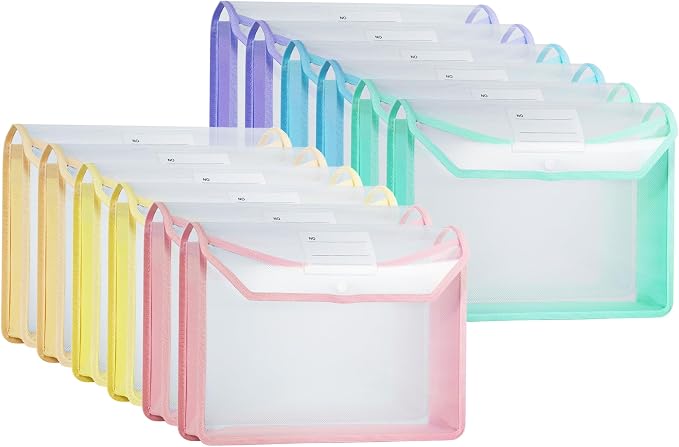 Plastic Expanding File Folder, Folders by WORPSON