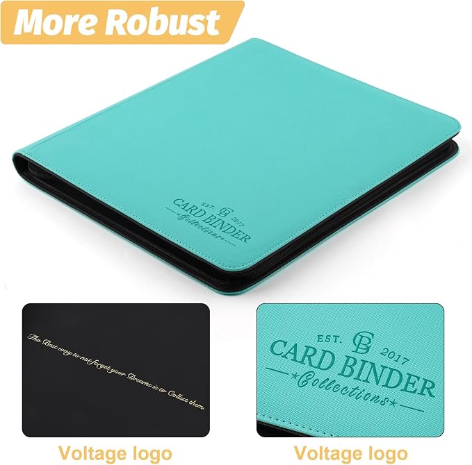 Trading Card Binder, Card Collection Binder Album Folder - Image 2