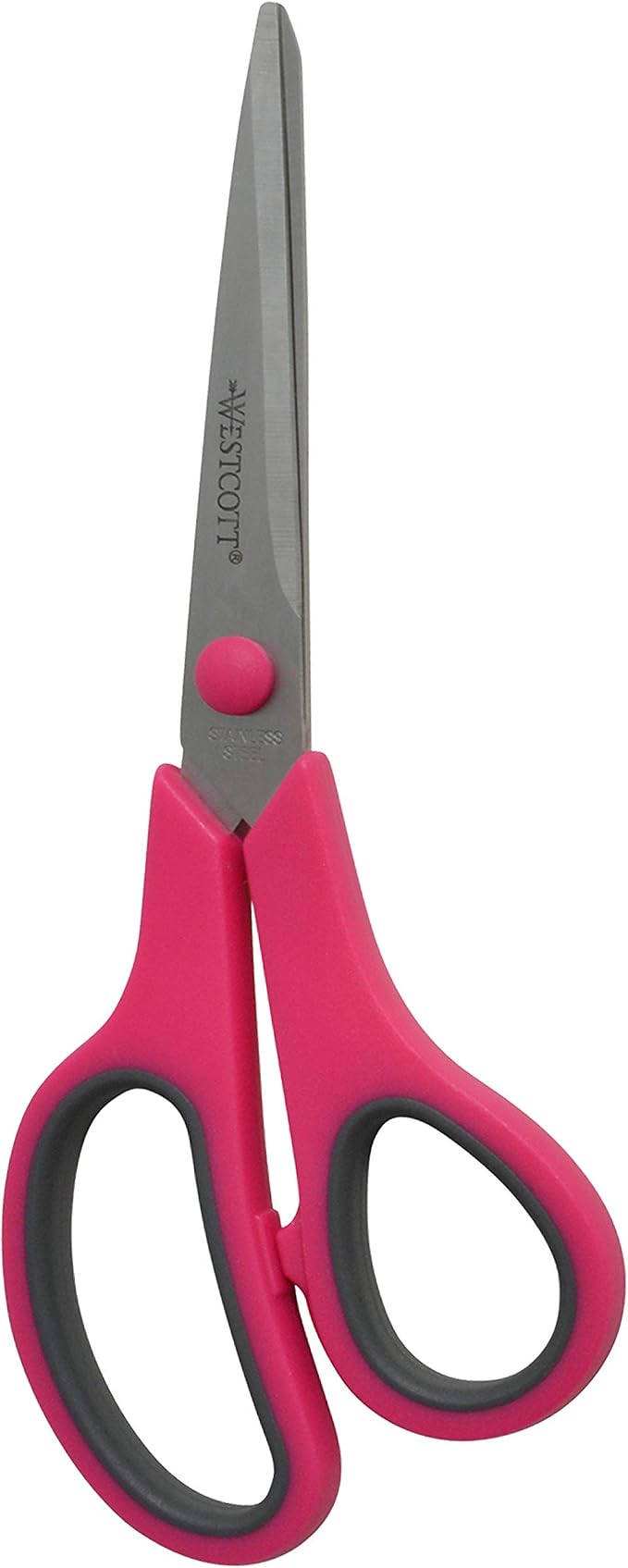 Westcott 8" Straight Stainless Steel Soft Handle Scissors - Image 8