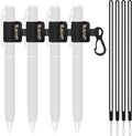Likesing Pen Holder for Lanyard, 4 Set Elastic Retractable Pencil Holder by Makelifethewayyoulike