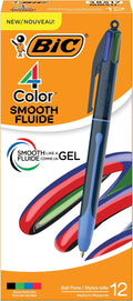 BIC 4-Color Smooth Retractable Ballpoint Pen by BIC