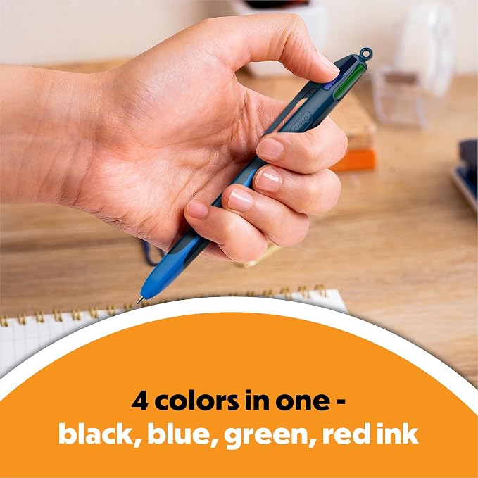 BIC 4-Color Smooth Retractable Ballpoint Pen - Image 4