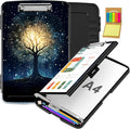 Clipboard with Storage, Office Supplies Nursing Clipboards Folder with Pen by CAPAUNVDA