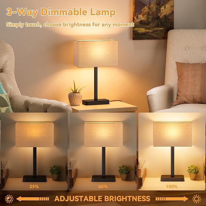Hong-in Touch Lamps for Bedroom - Image 2