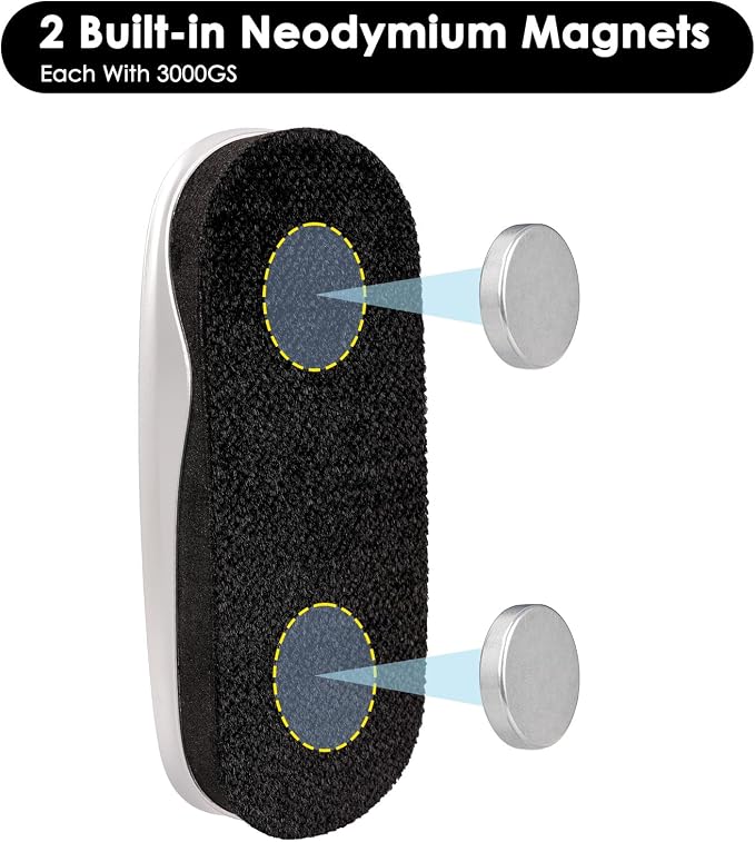 maxtek Magnetic Dry Erase Eraser - Image 2