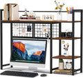 Snughome Desk Shelf, 38.6" Desktop Organizer Shelf, Desk Hutch by Snughome