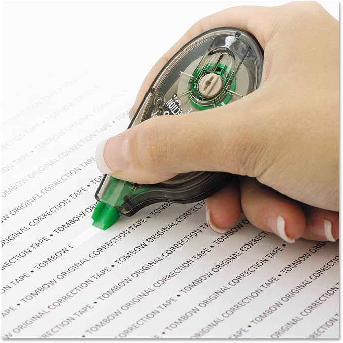 Tombow 68620 MONO Correction Tape, Non-Refillable, 1/6" x 394" - Image 2
