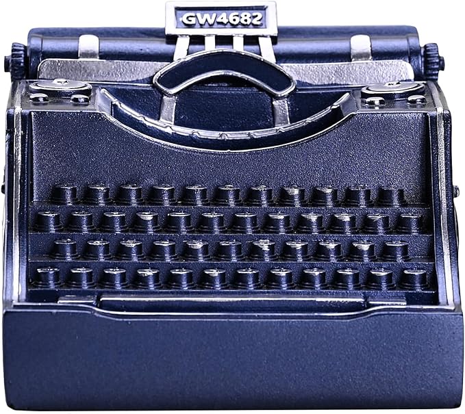 Retro Typewriter Pen Holder Desk Organizers - Image 2