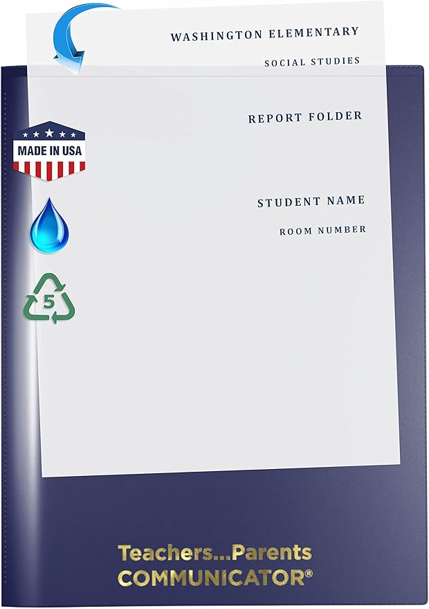 Nicky's Folders® English Communicator, Parent-Teacher Folder, Patented - Image 5