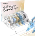 CHANGLi White Correction Tape, Secure Correction Tapes, 90° Rotating Tip by CHANGLi