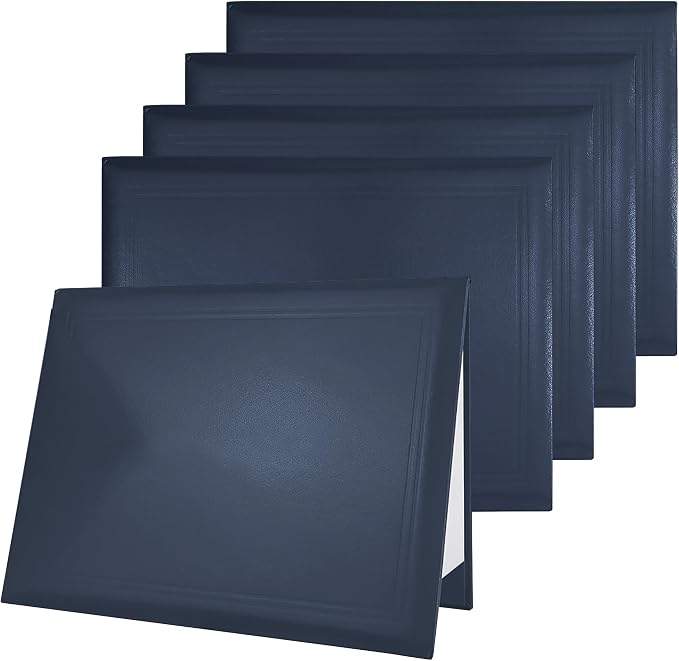 GraduatePro 5 Pack Diploma Cover 8.5x11 Certificate Document Presentation by GraduatePro%C2%AE