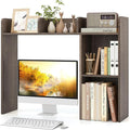 Tangkula Desktop Bookshelf, Countertop Storage Hutch by TANGKULA