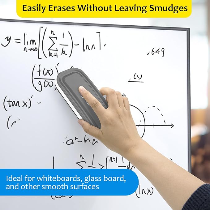 maxtek Magnetic Dry Erase Eraser, Glass Board Erasers - Image 4