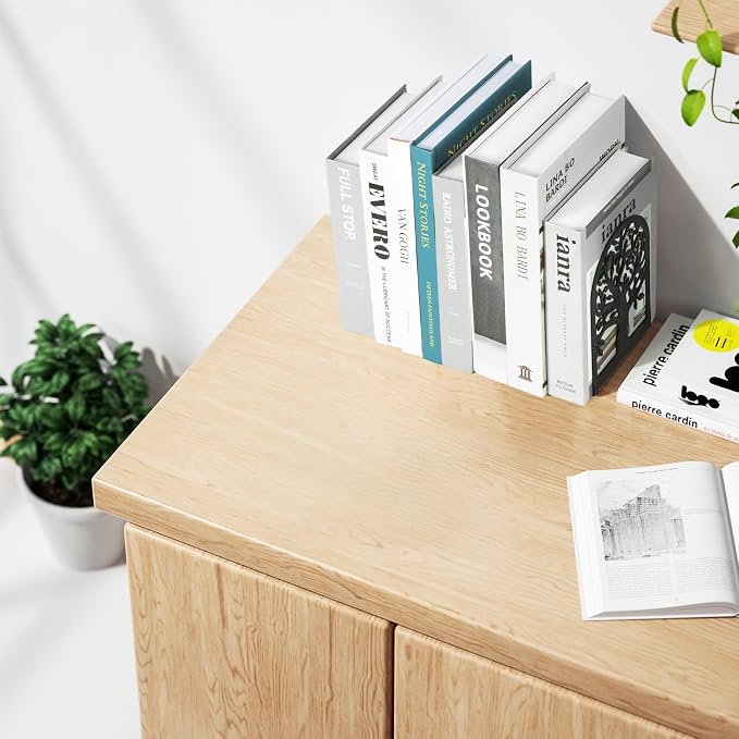 HappyHapi Book Ends, Metal Bookends - Image 6