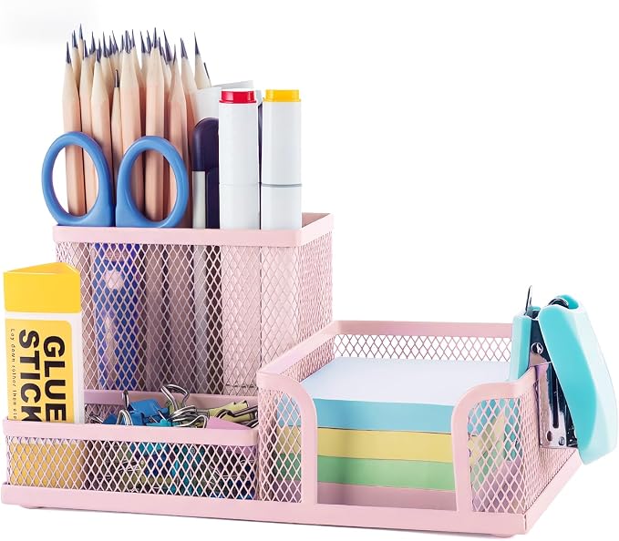 M&G Mesh Pen Holder Desk Organizers Pencil Holder by MG