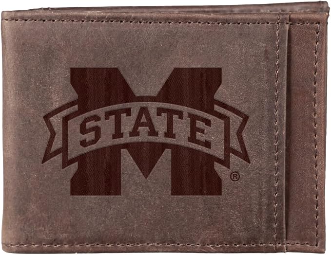 Team Sports America NCAA Mississippi State University Front Pocket Slim Wallet by TeamSportsAmerica