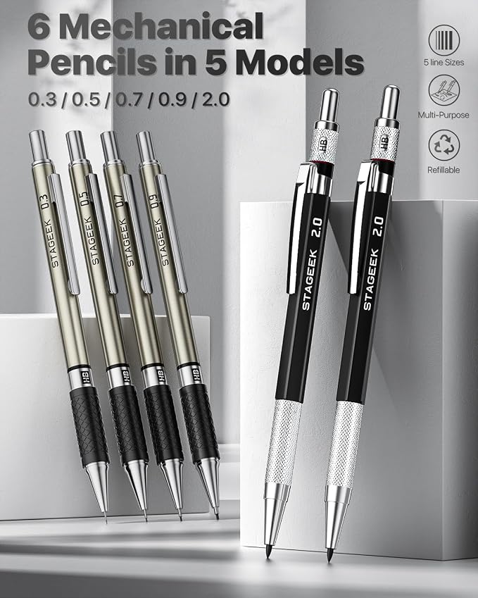 STAGEEK Mechanical Pencil Set - Image 2